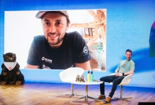 Rozmowa z Andrzejem Bargielem. fot-Adam Kokot